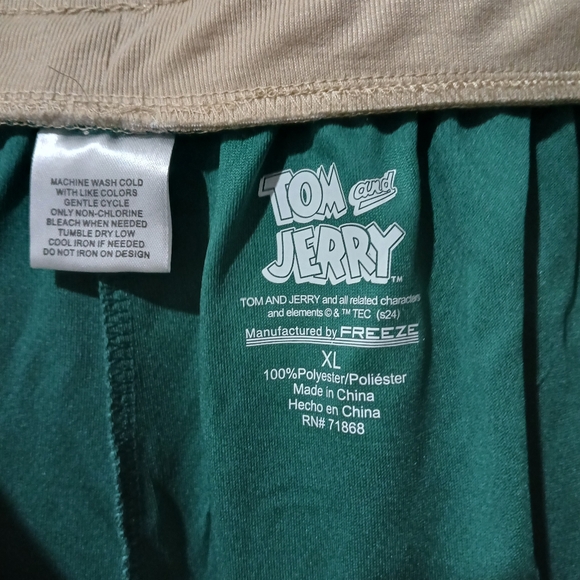 Tom and Jerry Men's Set Jersey & Shorts Size: XL (NEW) - Picture 12 of 12